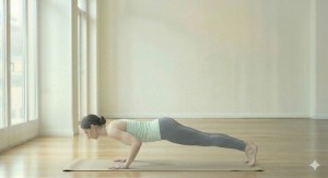 Four-Limbed Staff Pose (Caturaṅga Daṇḍāsana)